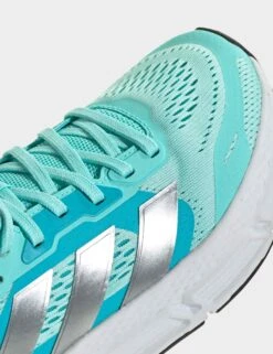 ADIDAS Questar Shoes - Flash Aqua/Silver Metallic/Solar Red 12 ADIDAS Questar Shoes - Flash Aqua/Silver Metallic/Solar Red -The Sports Edit adidas questar shoes aqua silver red if4686 2