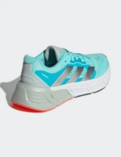 ADIDAS Questar Shoes - Flash Aqua/Silver Metallic/Solar Red 11 ADIDAS Questar Shoes - Flash Aqua/Silver Metallic/Solar Red -The Sports Edit adidas questar shoes aqua silver red if4686 4