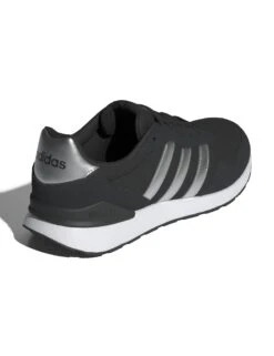 ADIDAS Run 60S 4.0 Shoes - Core Black/Silver Metallic/Cloud White -The Sports Edit adidas run 60s 4 0 shoes black silver white jr6626 3