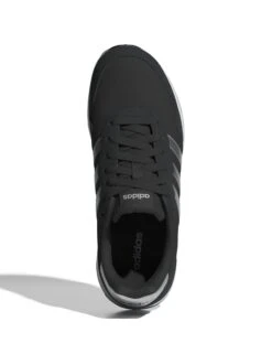 ADIDAS Run 60S 4.0 Shoes - Core Black/Silver Metallic/Cloud White -The Sports Edit adidas run 60s 4 0 shoes black silver white jr6626 5