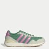 ADIDAS Run 60S 4.0 Shoes - Semi Court Green/Bliss Pink/Warm Vanilla -The Sports Edit adidas run 60s 4 0 shoes green pink vanilla jr6631 1