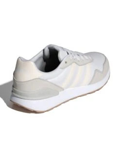 ADIDAS Run 60S 4.0 Shoes - Cloud White/Chalk White/Grey One 12 ADIDAS Run 60S 4.0 Shoes - Cloud White/Chalk White/Grey One -The Sports Edit adidas run 60s 4 0 shoes white grey jr6627 3