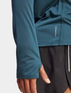 ADIDAS Run Icons Running Long-Sleeve Top - Arctic Night -The Sports Edit adidas run icons running long sleeve top arctic HY6955 4