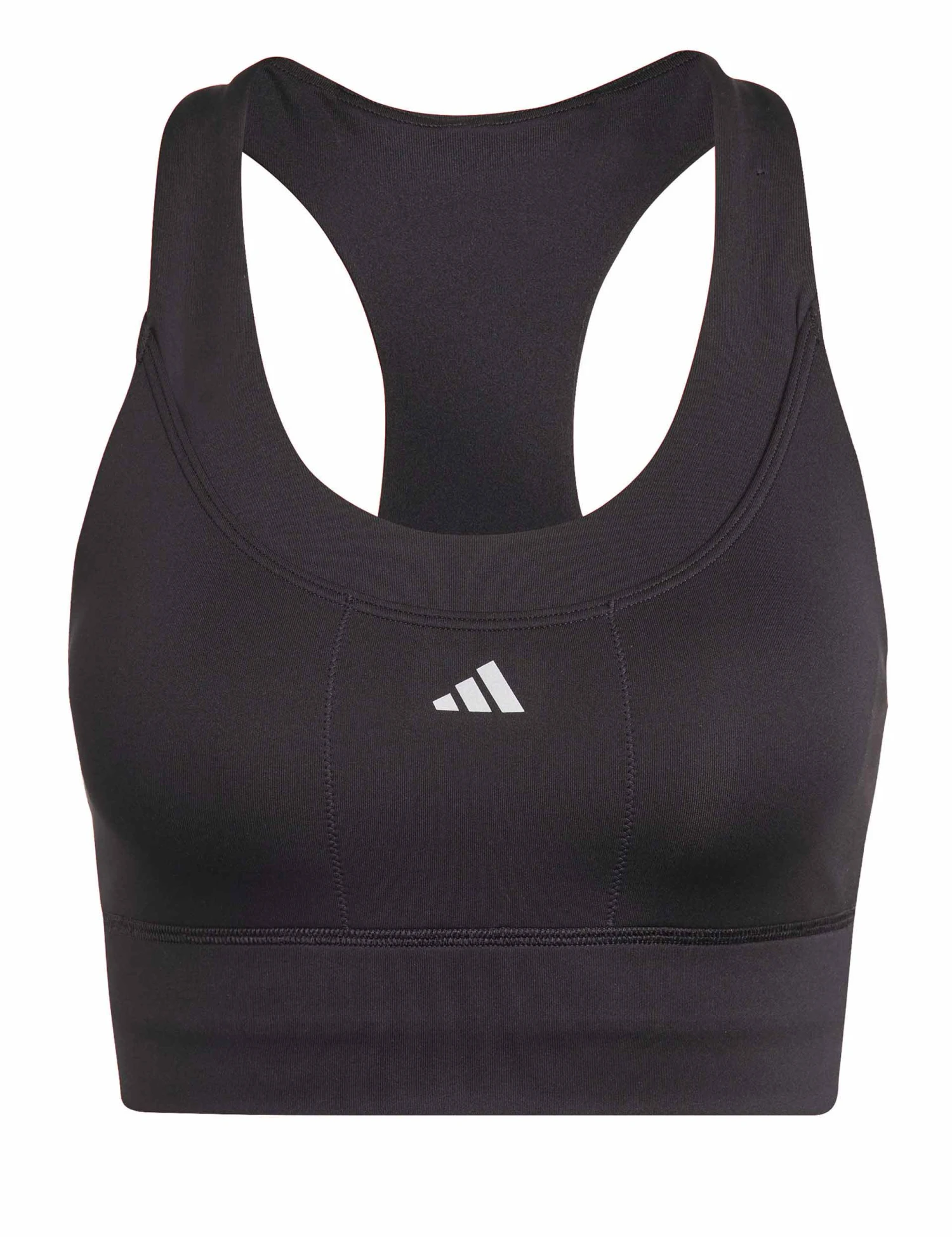 ADIDAS Run Pocket Medium-Support Bra - Black 8 ADIDAS Run Pocket Medium-Support Bra - Black - Image 6