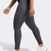 ADIDAS Seamless Branded 7/8 Leggings - Black 2 ADIDAS Seamless Branded 7/8 Leggings - Black -The Sports Edit adidas seamless branded 7 8 leggings black IA7165 1