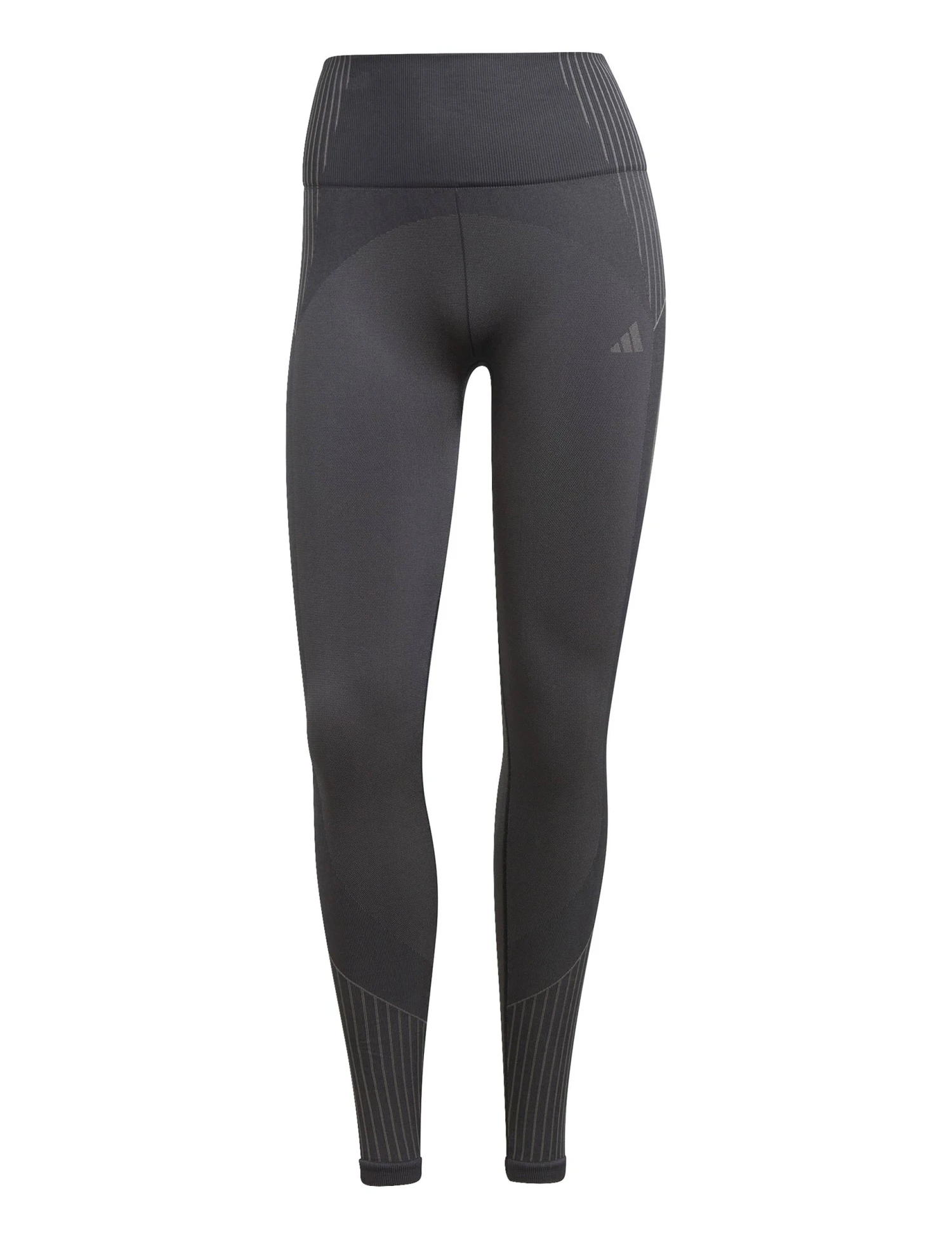 ADIDAS Seamless Branded 7/8 Leggings - Black 10 ADIDAS Seamless Branded 7/8 Leggings - Black - Image 8