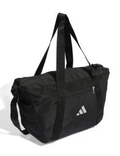 ADIDAS Sport Bag - Black/Silver Metallic -The Sports Edit adidas sport bag black silver metallic je3223 2