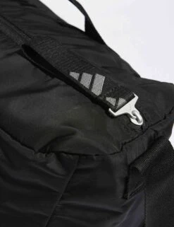 ADIDAS Sport Bag - Black/Silver Metallic -The Sports Edit adidas sport bag black silver metallic je3223 6