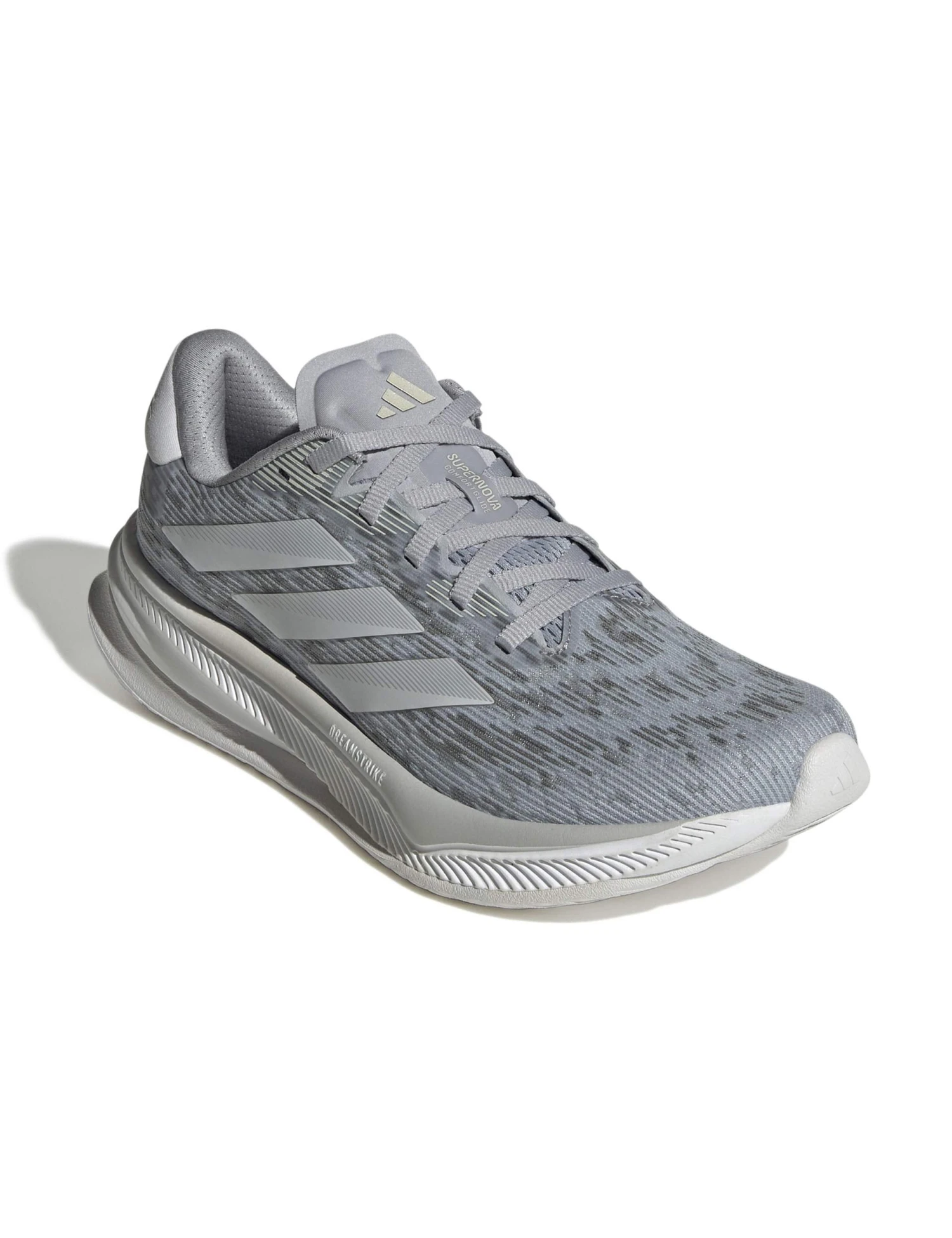 ADIDAS Supernova Comfortglide Running Shoes - Halo Silver/Grey One/Dash Grey 4 ADIDAS Supernova Comfortglide Running Shoes - Halo Silver/Grey One/Dash Grey - Image 2