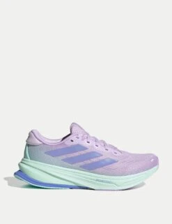 ADIDAS Supernova Rise 2 Running Shoes - Ice Lavender/Blue Spark/Powder Plum