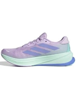 ADIDAS Supernova Rise 2 Running Shoes - Ice Lavender/Blue Spark/Powder Plum -The Sports Edit adidas supernova rise 2 running shoes lavender blue plum jq7692 4