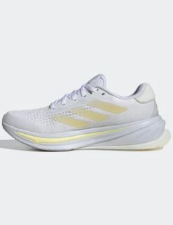 ADIDAS Supernova Rise Running Shoes - Cloud White/Zero Metallic/Almost Yellow -The Sports Edit adidas supernova rise running shoes white zero metallic yellow id3593 4