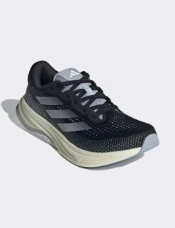ADIDAS Supernova Solution Shoes - Core Black/Halo Silver/Dash Grey -The Sports Edit adidas supernova solution shoes black silver grey if3007 5