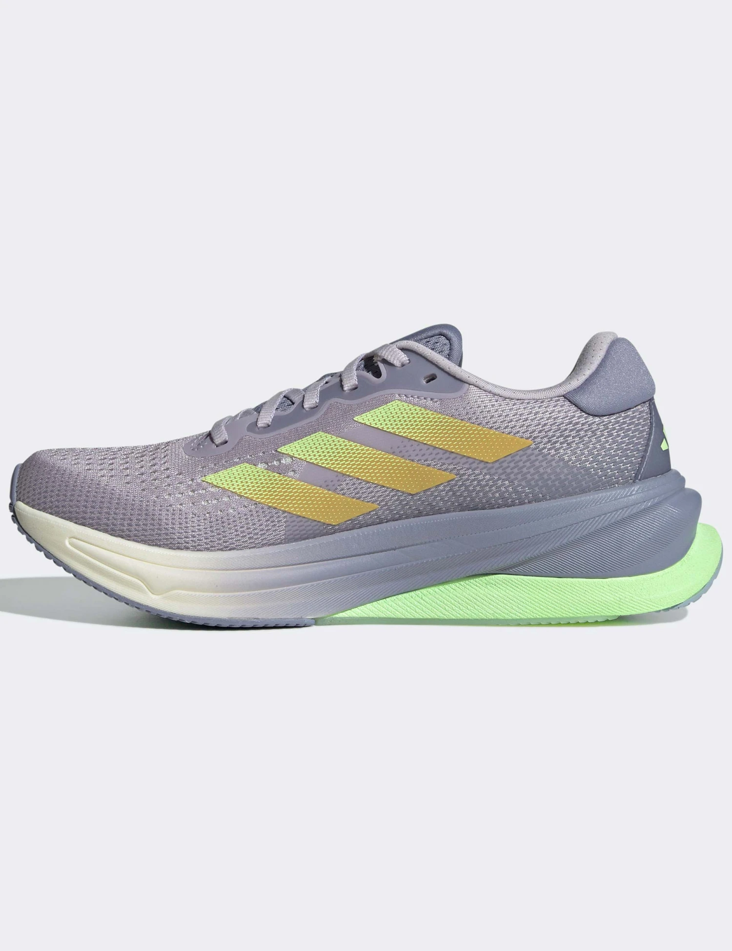 ADIDAS Supernova Solution Shoes - Silver Dawn/Spark/Green Spark 4 ADIDAS Supernova Solution Shoes - Silver Dawn/Spark/Green Spark - Image 2