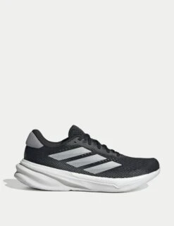 ADIDAS Supernova Stride 2.0 Running Shoes - Core Black/Cloud White/Grey