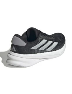 ADIDAS Supernova Stride 2.0 Running Shoes - Core Black/Cloud White/Grey -The Sports Edit adidas supernova stride 2 0 running shoes black white grey ig2164 3