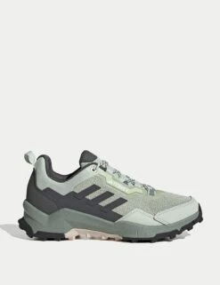 ADIDAS Terrex AX4 Hiking Shoes - Linen Green/Grey Four/Grey Six