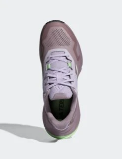 ADIDAS Terrex Soulstride Trail Running Shoes - Preloved Fig/Crystal Jade/Semi Green Spark -The Sports Edit adidas terrex soulstride trail running shoes fig jade green id7762 8