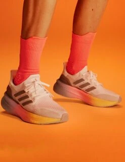 ADIDAS Ultraboost 5 Shoes - Cloud White/Glory Grey/Lucid Pink -The Sports Edit adidas ultraboost 5 shoes white grey pink id8840 7