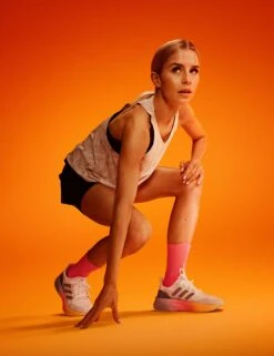 ADIDAS Ultraboost 5 Shoes - Cloud White/Glory Grey/Lucid Pink -The Sports Edit adidas ultraboost 5 shoes white grey pink id8840 8