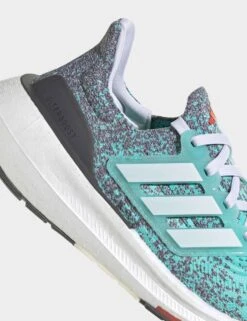 ADIDAS Ultraboost Light Shoes - Flash Aqua/Cloud White/Bright Red -The Sports Edit adidas ultraboost light shoes aqua white red ie1692 2