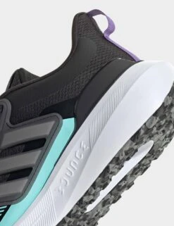 ADIDAS Ultrabounce TR Bounce Running Shoes - Core Black/Cloud White/Grey Three -The Sports Edit adidas ultrabounce tr bounce running shoes black white grey id9402 3