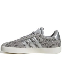 ADIDAS VL Court 3.0 Shoes - Grey Two/Silver Metallic/Off White -The Sports Edit adidas vl court 3 0 shoes grey silver white jr8669 2