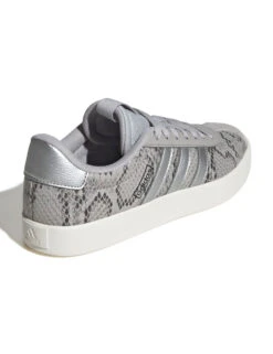 ADIDAS VL Court 3.0 Shoes - Grey Two/Silver Metallic/Off White -The Sports Edit adidas vl court 3 0 shoes grey silver white jr8669 6