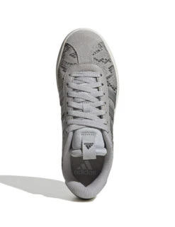 ADIDAS VL Court 3.0 Shoes - Grey Two/Silver Metallic/Off White -The Sports Edit adidas vl court 3 0 shoes grey silver white jr8669 8
