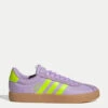 ADIDAS VL Court 3.0 Shoes - Powder Plum/Solar Slime/Lucid Lemon -The Sports Edit adidas vl court 3 0 shoes plum slime lemon js2058 1