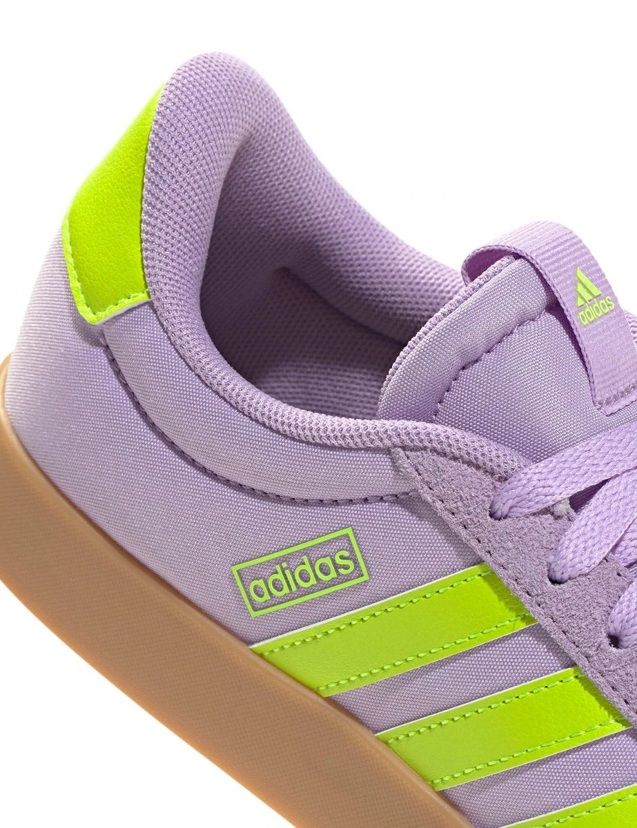 ADIDAS VL Court 3.0 Shoes - Powder Plum/Solar Slime/Lucid Lemon 10 ADIDAS VL Court 3.0 Shoes - Powder Plum/Solar Slime/Lucid Lemon - Image 8