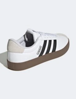 ADIDAS VL Court 3.0 Shoes - Cloud White/Core Black/Grey One -The Sports Edit adidas vl court 3 0 shoes white black grey id8797 3