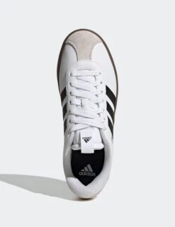 ADIDAS VL Court 3.0 Shoes - Cloud White/Core Black/Grey One -The Sports Edit adidas vl court 3 0 shoes white black grey id8797 5