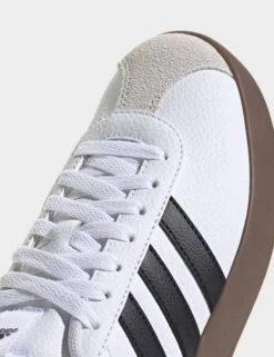 ADIDAS VL Court 3.0 Shoes - Cloud White/Core Black/Grey One -The Sports Edit adidas vl court 3 0 shoes white black grey id8797 7