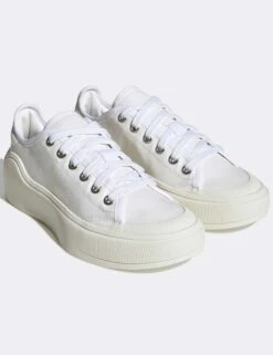 Court Shoes - Cloud White/Off White -The Sports Edit adidas x stella mccartney court shoes white hq8675 5