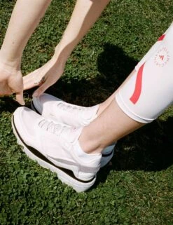 Earthlight Mesh Shoes - Cloud White/Dove Grey/Core Black -The Sports Edit adidas x stella mccartney earthlight mesh shoes white grey black h02809 2