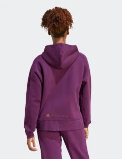 Full-Zip Hoodie - Red Night -The Sports Edit adidas x stella mccartney full zip hoodie red night ij0578 6