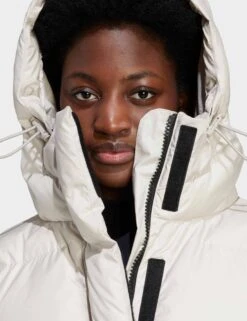 Padded Mid-Length Printed Jacket - Gobi 8 Padded Mid-Length Printed Jacket - Gobi -The Sports Edit adidas x stella mccartney padded mid length printed jacket gobi in2821 3