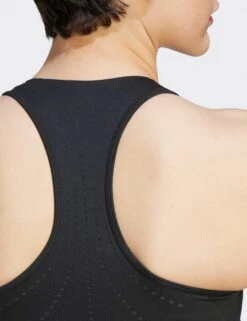 Training Crop Top - Black -The Sports Edit adidas x stella mccartney training crop top black IB5528 3