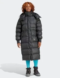 TrueNature Long Padded Jacket - Black 10 TrueNature Long Padded Jacket - Black -The Sports Edit adidas x stella mccartney truenature long padded jacket black hz9130 1