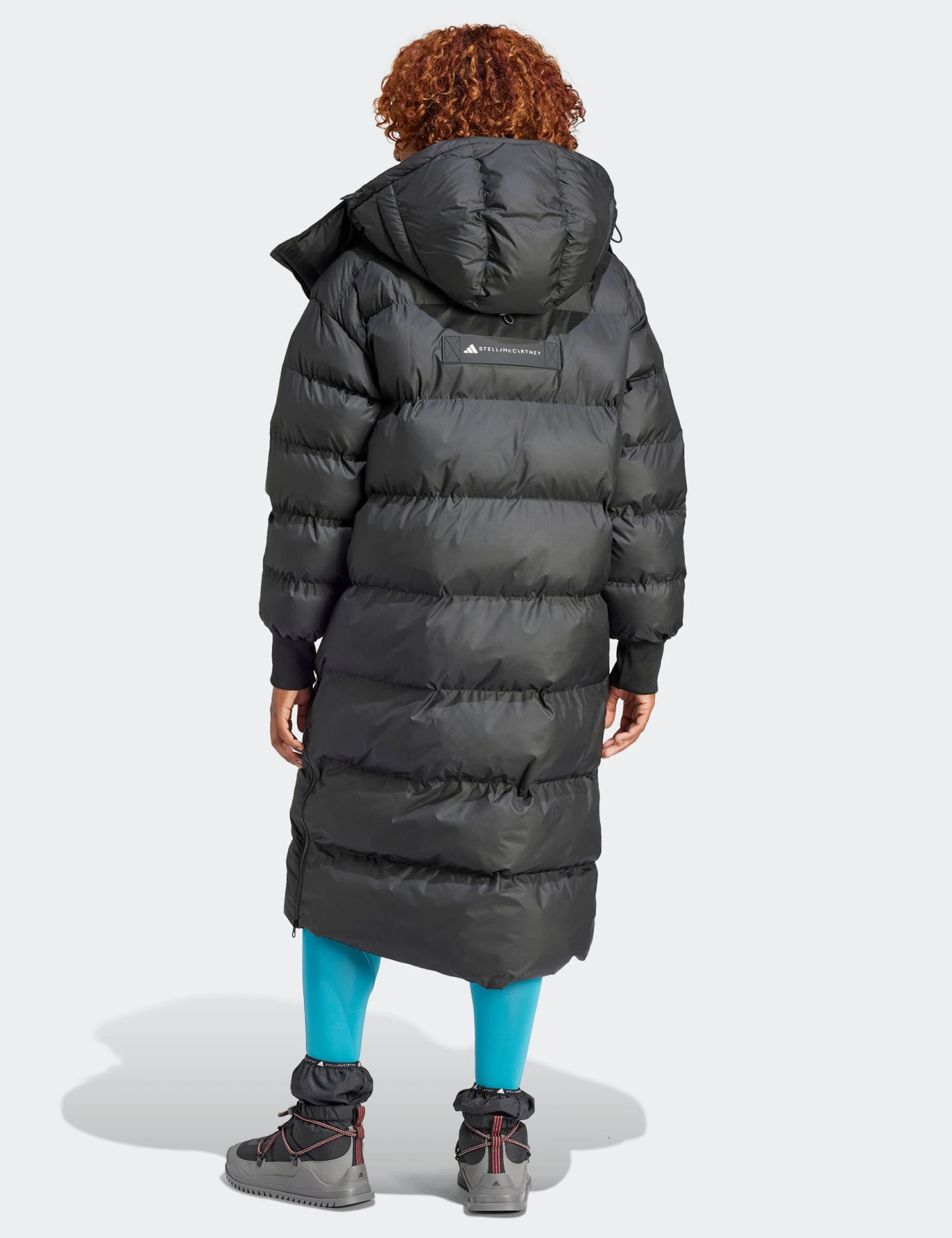 TrueNature Long Padded Jacket - Black 4 TrueNature Long Padded Jacket - Black - Image 2