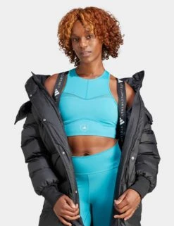 TrueNature Long Padded Jacket - Black 11 TrueNature Long Padded Jacket - Black -The Sports Edit adidas x stella mccartney truenature long padded jacket black hz9130 7