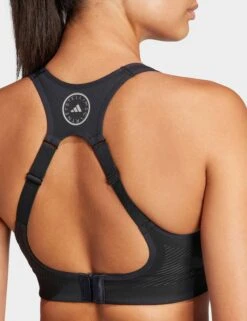 TruePace High Support Sports Bra - Black -The Sports Edit adidas x stella mccartney truepace high support sports bra black it9380 4