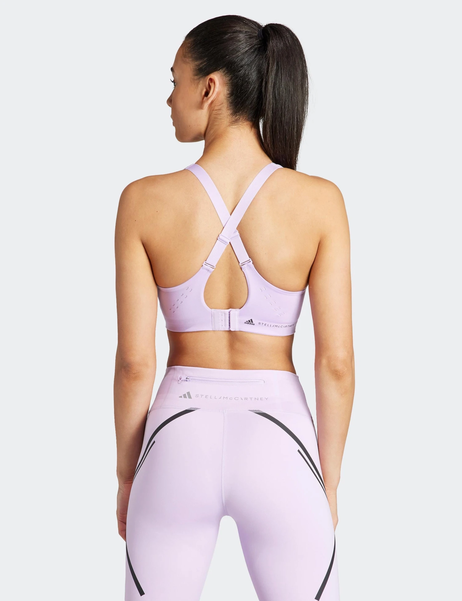 TruePace High Support Sports Bra - Purple Glow 4 TruePace High Support Sports Bra - Purple Glow - Image 2