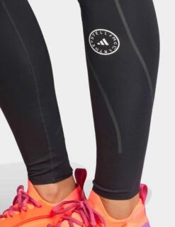 TruePace Long Running Leggings - Black -The Sports Edit adidas x stella mccartney truepace long running leggings black iq4512 4