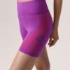 TruePace Running Short Leggings - Shock Purple