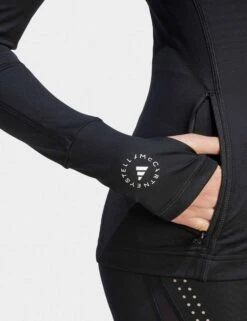 TruePurpose Training Midlayer Jacket - Black 12 TruePurpose Training Midlayer Jacket - Black -The Sports Edit adidas x stella mccartney truepurpose training midlayer jacket black IB6788 3