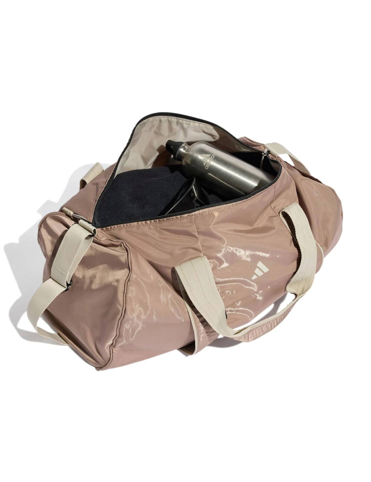 ADIDAS Yoga Duffel Bag - Chalky Brown/Wonder Alumina 6 ADIDAS Yoga Duffel Bag - Chalky Brown/Wonder Alumina - Image 4