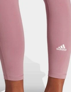 ADIDAS Yoga Essentials High-Waisted Leggings - Wonder Orchid -The Sports Edit adidas yoga essentials high waisted leggings orchid IJ9347 3