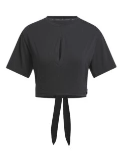 ADIDAS Yoga Studio T-Shirt - Black -The Sports Edit adidas yoga studio t shirt black HS8115 6